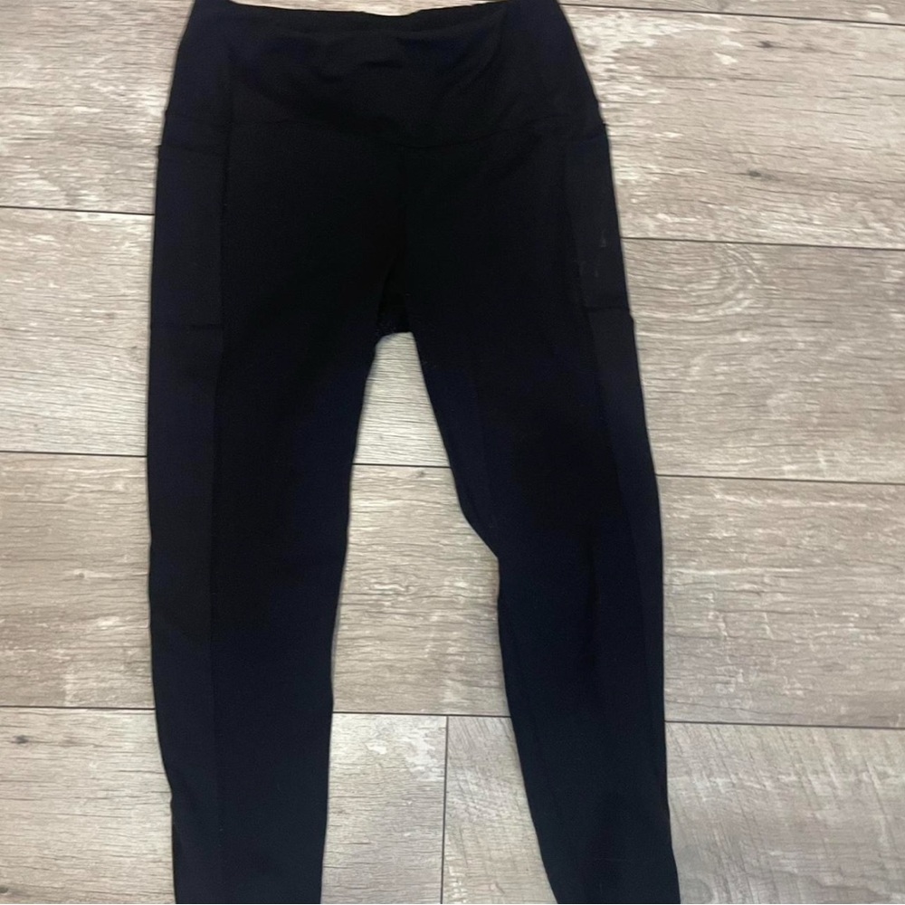 Black High-Waisted Leggings